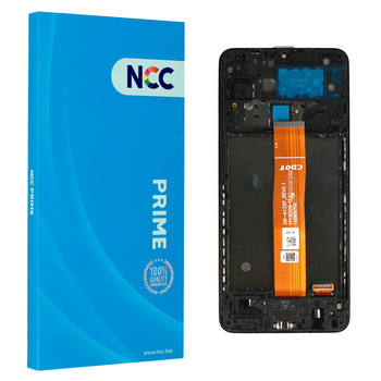 Wyświetlacz LCD NCC do Samsung Galaxy A12 (A125F/A125U/A125W/A125M) czarny z ramką Prime