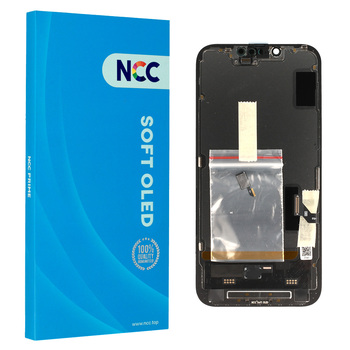 Wyświetlacz Soft OLED NCC do Iphone 14 czarny IC
