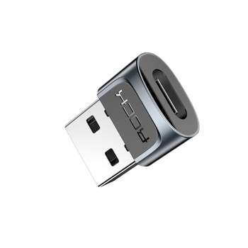 Rock Adapter - Typ C (żeński) na USB (męski) - czarny