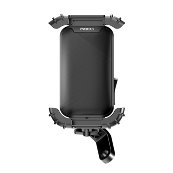 Rock Uchwyt rowerowy na telefon do lusterka czarny