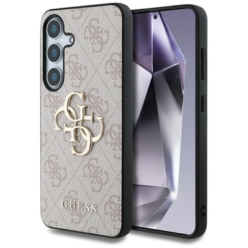 Oryginalne Etui GUESS Big 4G Classic Logo do Samsung Galaxy S25 różowy