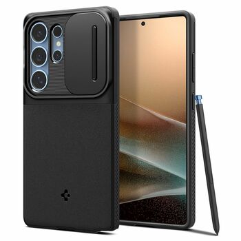 Etui SPIGEN Optik Armor ACS08969 do Samsung Galaxy S25 Ultra - Black