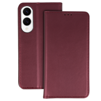 Kabura Smart Magneto do Samsung Galaxy S25 Edge burgundowa