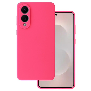 Silicone Lite Case do Samsung Galaxy S25 Edge fuksja