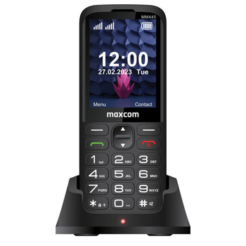 Telefon - MAXCOM MM 445 4G CZARNY