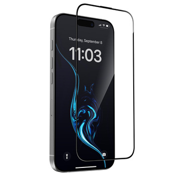 Benks Hartowane szkło Ultra Shield HD Glass (AN66) do Iphone 16 Pro Max czarne