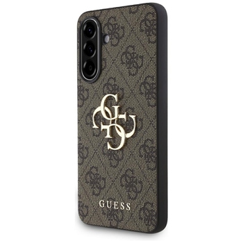 Oryginalne Etui GUESS Big 4G Logo Classic Logo do Samsung Galaxy A36 brązowy
