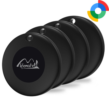 Lifemate/MiLi Lokalizator GPS Bluetooth LifeTag Tracker HD-P16-3 Android czarny - 4 sztuki