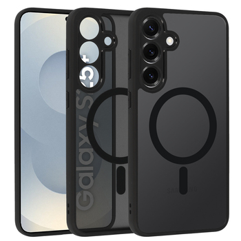 Full Matte Mag Cover do Samsung Galaxy S25 Plus czarny