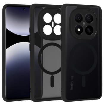 Full Matte Mag Cover do Xiaomi Redmi Note 14 Pro Plus 5G czarny