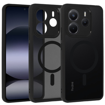 Full Matte Mag Cover do Xiaomi Redmi Note 14 5G czarny