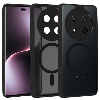 Full Matte Mag Cover do Honor Magic7 Lite czarny