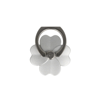 Uchwyt Ring FLOWER - Srebrny