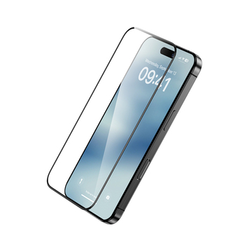 Benks Tempered glass Ultra Shield HD (AN65) for Iphone 16 Pro black