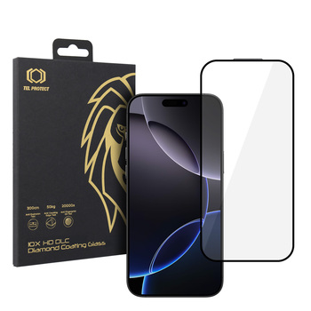 Hartowane szkło Tel Protect 10X HD DLC Diamond Coating do Iphone 16 Pro Max