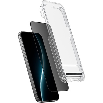 Benks Hartowane szkło Ultra Shield Privacy Glass (FF68) do Iphone 17 Air czarne