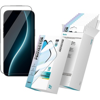 Benks Hartowane szkło Air Shield HD Glass (T068) do Iphone 17 Air czarne - 10 sztuk
