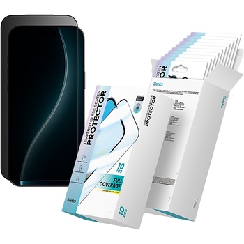Benks Hartowane szkło Air Shield Privacy Glass (TF70) do Iphone 17 Pro Max czarne - 10 sztuk