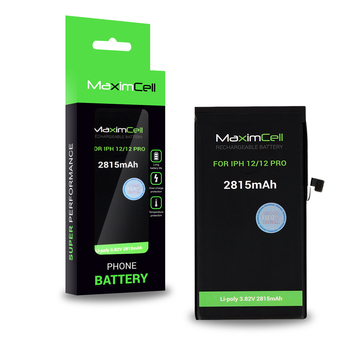 Bateria Maximcell do Iphone 12/12 Pro 2815mAh Li-poly