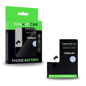 Bateria Maximcell do Iphone 14 Pro 3200mAh Li-poly