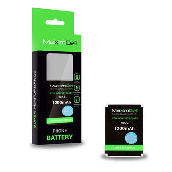 Bateria Maximcell do Nokia 3510/3410 (BLC-2) 1200mAh Li-ion