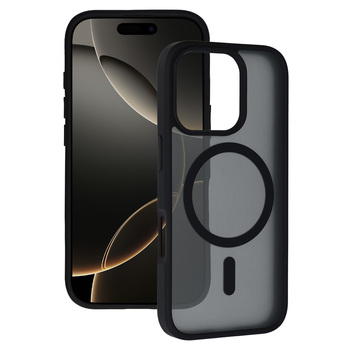 Tel Protect Aura Matte Magsafe Case do Iphone 16 Pro Max black