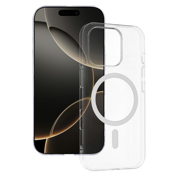 Transparent Slim Magsafe Case do Iphone 14 white