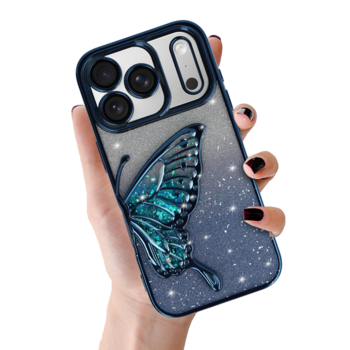 Tel Protect Butterfly Water Case do Iphone 17 Pro Max niebieski