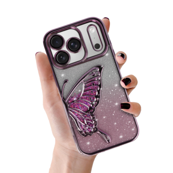 Tel Protect Butterfly Water Case do Iphone 17 Pro Max różowy
