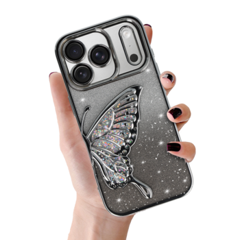 Tel Protect Butterfly Water Case do Iphone 17 Pro Max srebrny