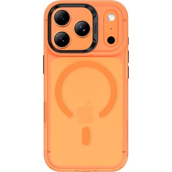 Benks Etui Magnetic Lucid Armor (C069) do Iphone 17 Pro pomarańczowy (Camera Control Button)