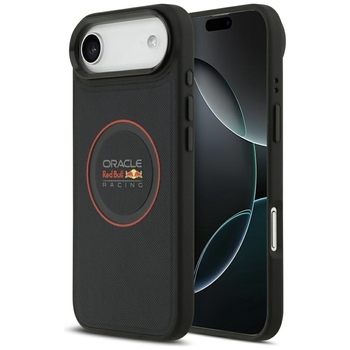 Oryginalne Etui RED BULL Meshed Red Ring & Metal Buttons MagSafe do Iphone 17 Air granatowy