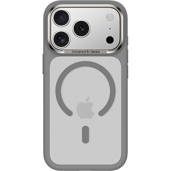 Benks Etui Magnetic Mist Metal Frame (A070) do Iphone 17 Pro Max szary (Camera Control Button)
