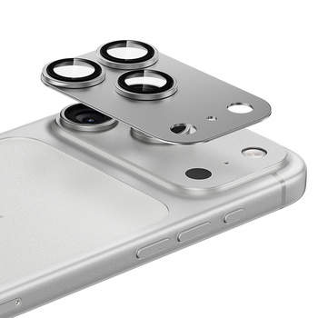 Benks Hartowane szkło Glass Warrior Metal Integrated Lens Protector (C069) do Iphone 17 Pro (obiektyw 3 sztuki) białe