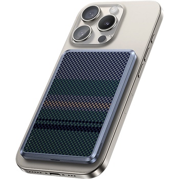 Benks Power bank 5000mAh MP15 ArmorGo Aurora Light - Typ C - magnetyczny z ładowaniem indukcyjnym