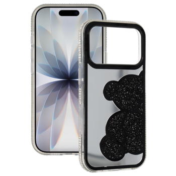 Teddy Bear Case do Samsung Galaxy A17 5G czarny