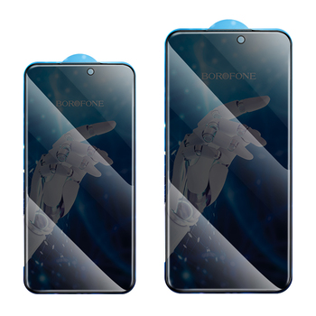 Borofone Hartowane szkło BF7 Diamond Armor Full Screen Anti-spy do Iphone 17 Pro Max - 10 sztuk