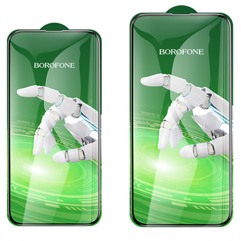 Borofone Hartowane szkło BF8 Diamond Armor Full Screen 5D Large Arc do Iphone 17 Pro Max - 10 sztuk
