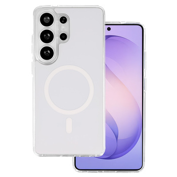 Glossy Magsafe Case do Samsung Galaxy S24 Ultra biały