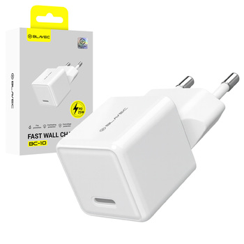 Blavec Ładowarka sieciowa BC-10 - Typ C - PD 25W 3A (TCBC10-CW253A) biała