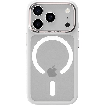 Benks Etui Magnetic Mist Metal Frame (K069) do Iphone 17 Pro biały (Camera Control Button)