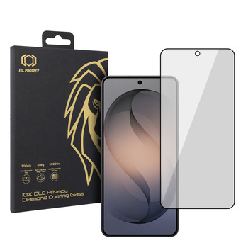 Hartowane szkło Tel Protect 10X Privacy DLC Diamond Coating do Samsung Galaxy S26 (with fingerprint unlock)