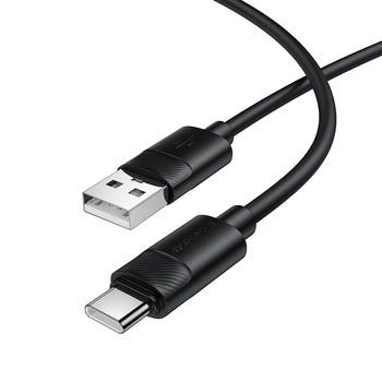 Borofone Kabel BX123 Leya - USB na Typ C - 36W 3A 1 metr czarny