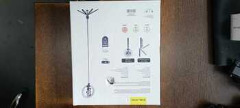 Blavec Selfie Ring lamp Aura LED Ring P-55 25cm tripod + remote control + 2,3 metres (RLP55-TRB23) black (damaged packaging)