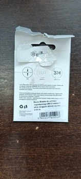 Blavec Blaszka do uchwytu magnetycznego BM-03 zestaw 2 sztuk okrągłych (40mm) czarna i srebrna (uszkodzone opakowanie)
