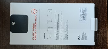 Hartowane szkło Tel Protect Dust-Free Easy Fit Full Glue 6D do Iphone 17 Pro czarne - 2 sztuki (uszkodzone opakowanie)
