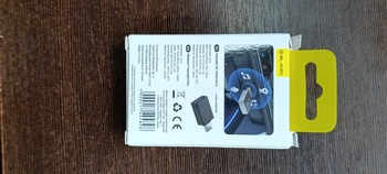 Blavec Adapter Carplay Android Auto bezprzewodowy BCP-02 - Bluetooth Wifi USB + adapter Typ C (CPAABCP02-BWUB) czarny (uszkodzone opakowanie)