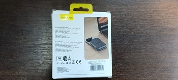 Blavec Power Bank 10000mAh BJ-05 Ultra Fast 16mm - Typ C - Qi2.2 25W + PD 45W magnetyczny indukcyjny Magsafe 2 w 1 (PBBJ05-QI22MC10B) czarny aluminium (uszkodzone opakowanie)