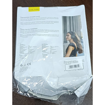 Blavec Słuchawki nauszne Bluetooth BO-11 Bass Admiral (BO11-B) czarne (uszkodzone opakowanie)