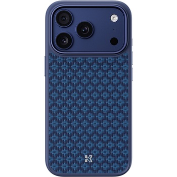 Benks Etui Magnetic Armor Pro Armor Grid Kevlar Metal Frame 600D (YB69) do Iphone 17 Pro niebieskie